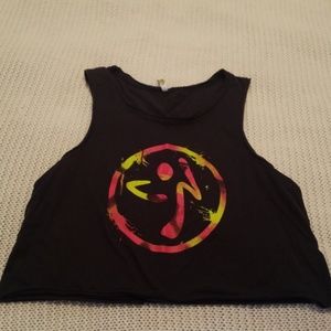 Zumba wear crop top